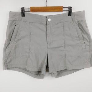 Athleta Stretch Gray Hiking Shorts